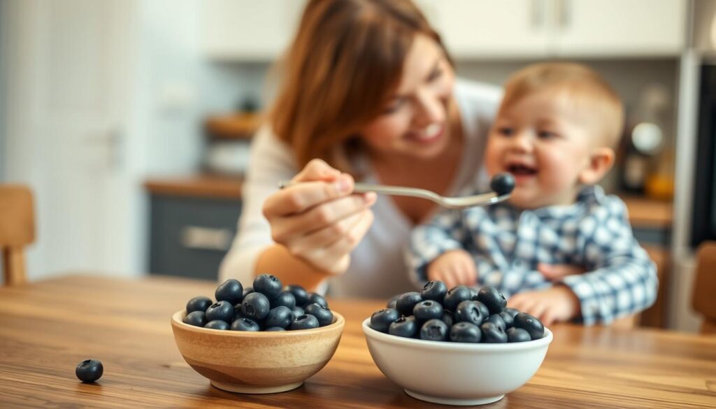 borówki w diecie niemowlaka