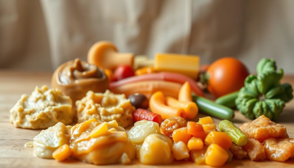 konsystencje pokarmów