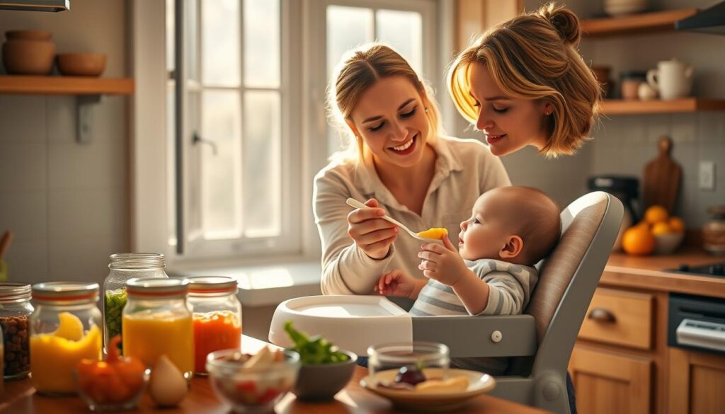 proces rozszerzania diety niemowlaka