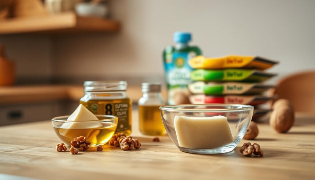 tłuszcze w diecie niemowląt